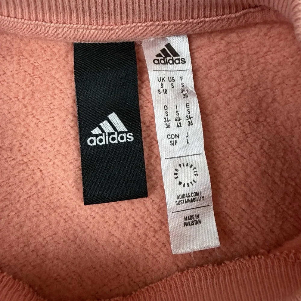 Adidas All SZN Sportswear Fleece‎ Graphic Sweatshirt Pink Women's Size Small